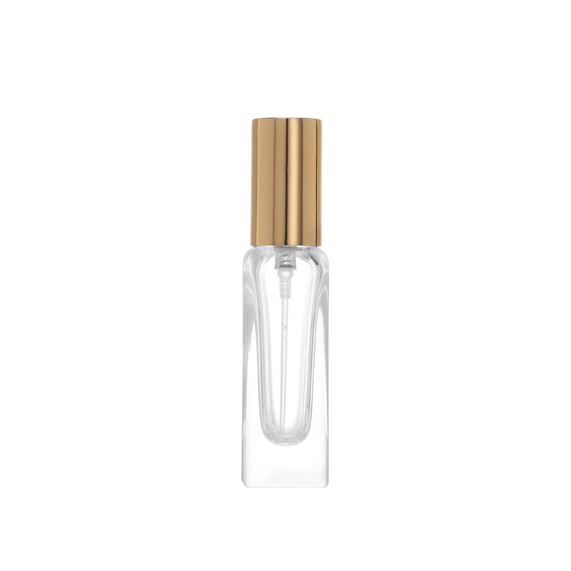 Slim Glass Perfume Bottle with Gold Cap PB-GL-024