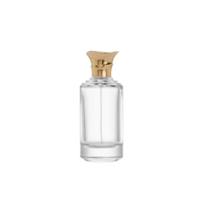 Glass Perfume Bottle with Sculpted Cap PB-GL-055