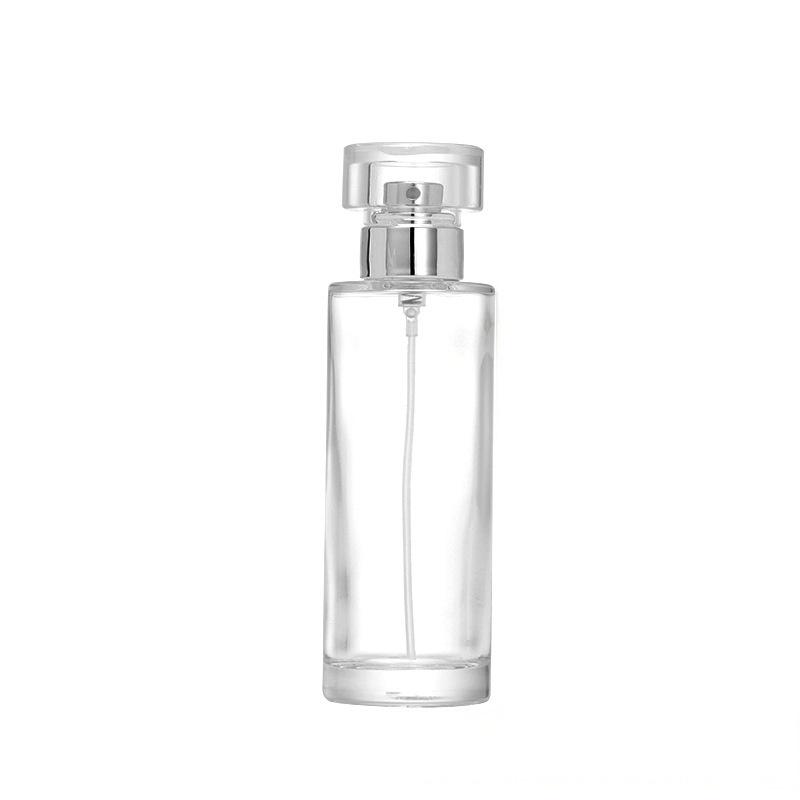 Tall Glass Perfume Bottle with Clear Cap PB-GL-056