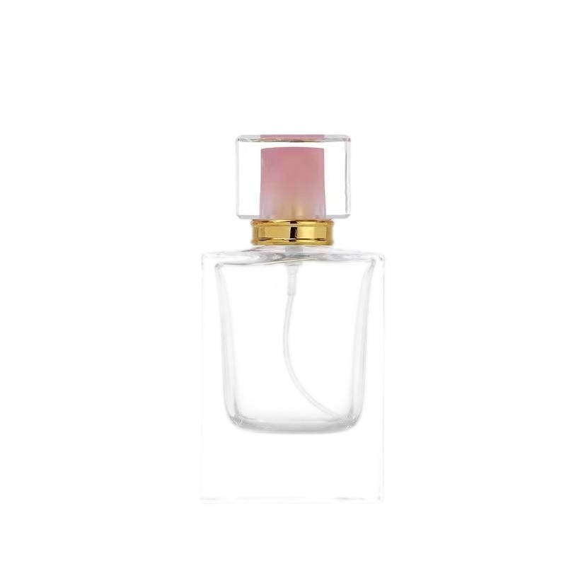 Wholesale 50ml Square Glass Perfume Bottle