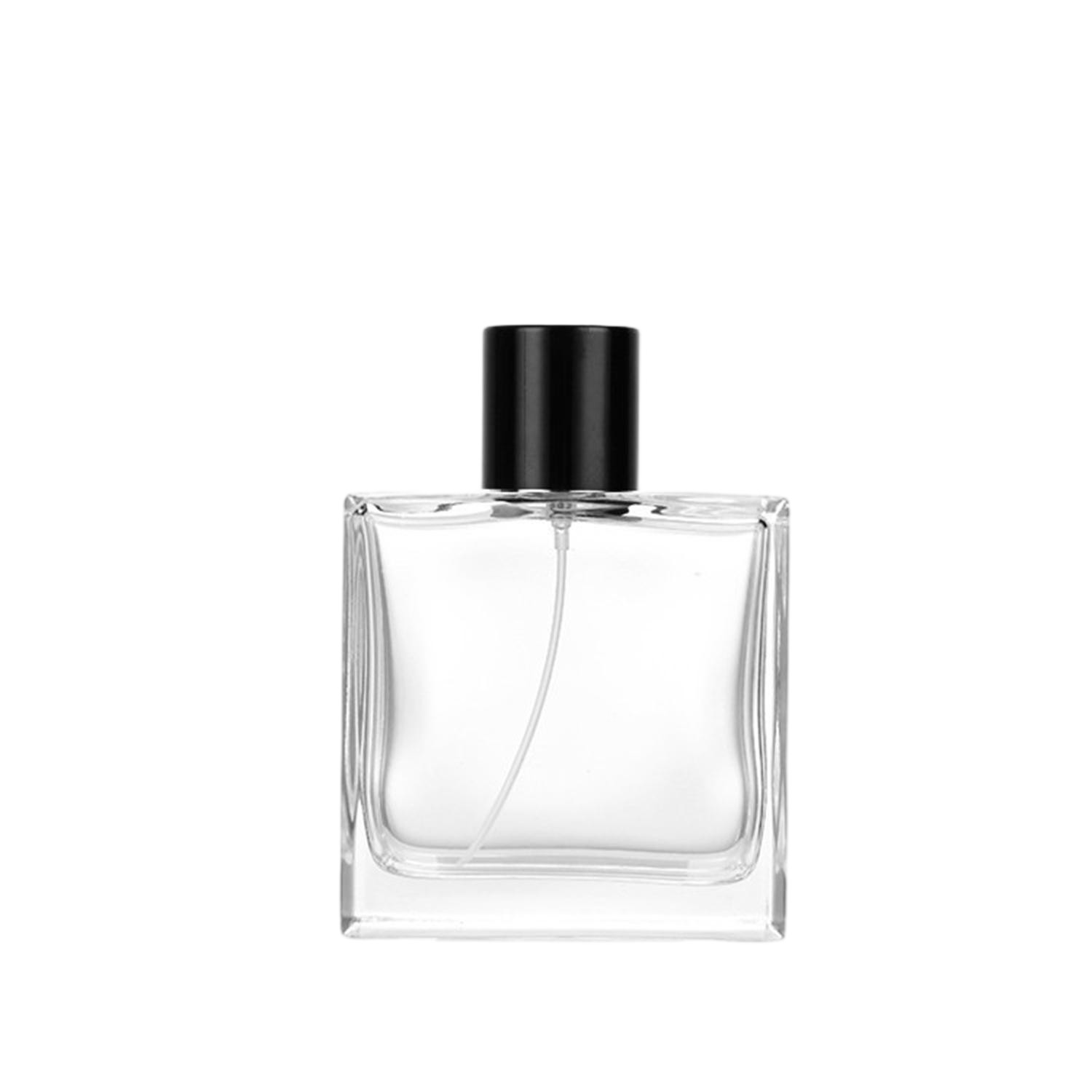 Wholesale 100ml Square Glass Perfume Bottle