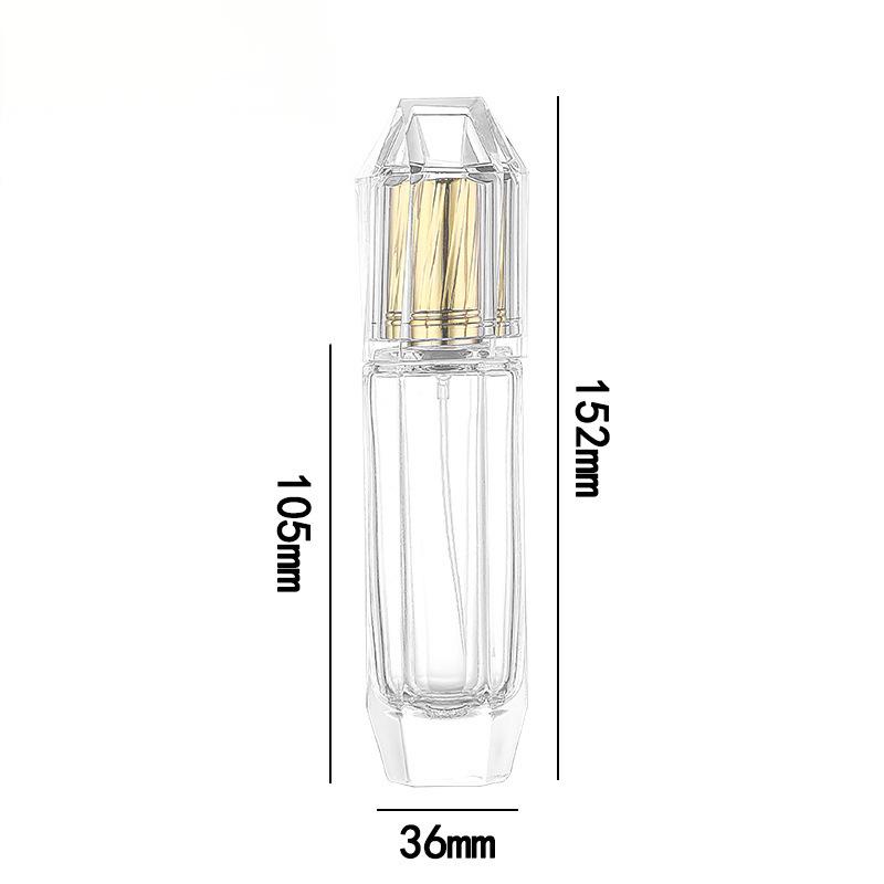Wholesale 50ml Octagonal Glass Perfume Bottle