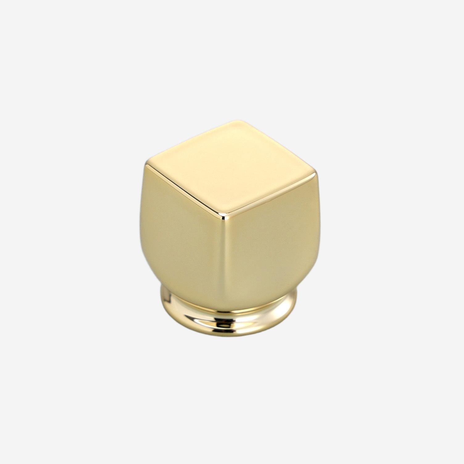 Wholesale Gold Tone Rounded Square Top Perfume Cap