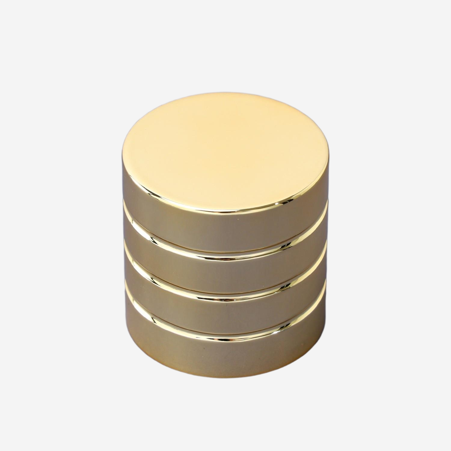 Wholesale Gold Tone Three Ring Perfume Cap