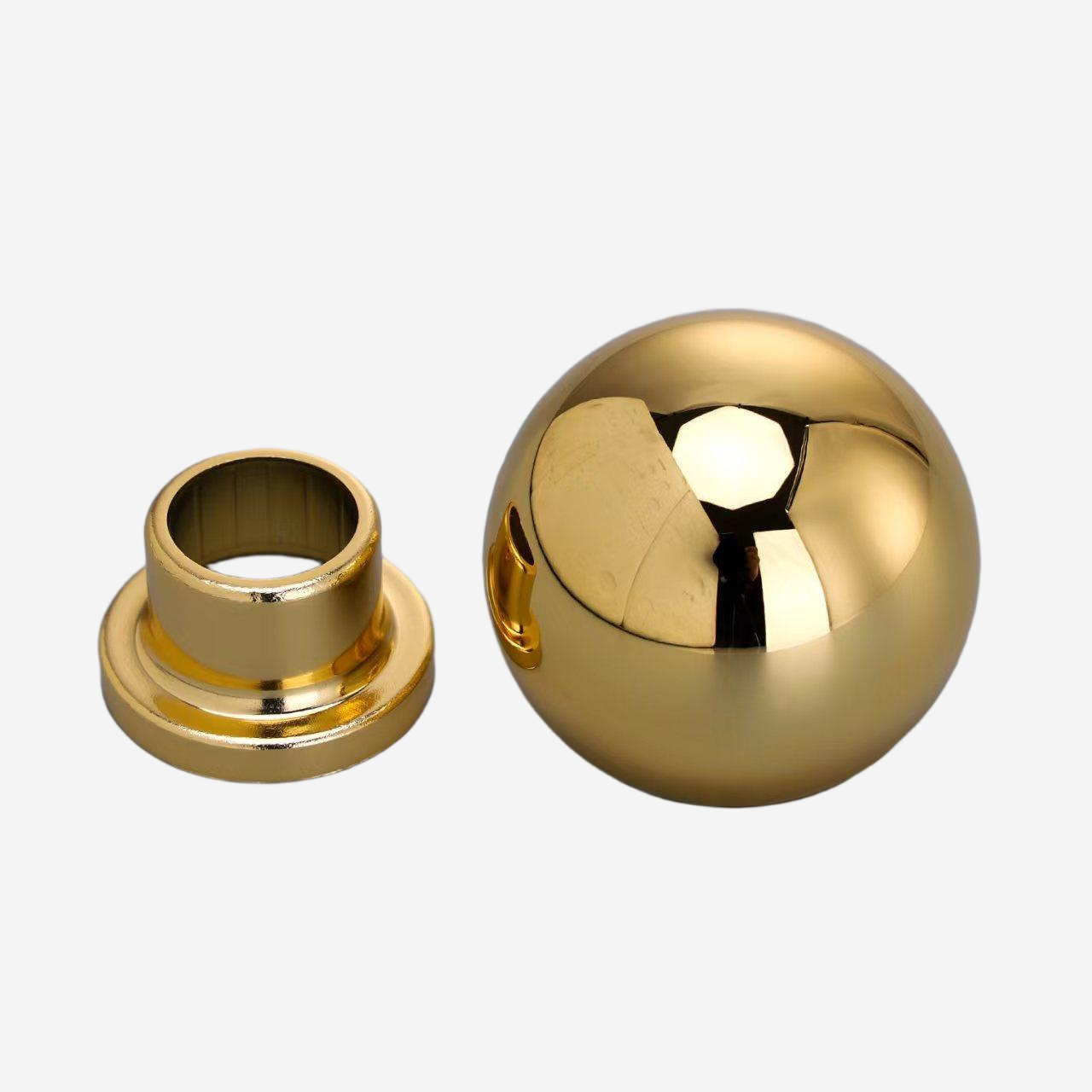 Wholesale Gold Tone Weighted Spherical Magnetic Perfume Cap