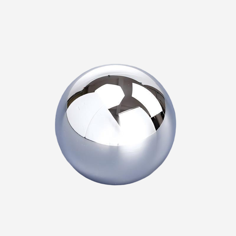 Wholesale Reflective Silver Tone Spherical Perfume Cap