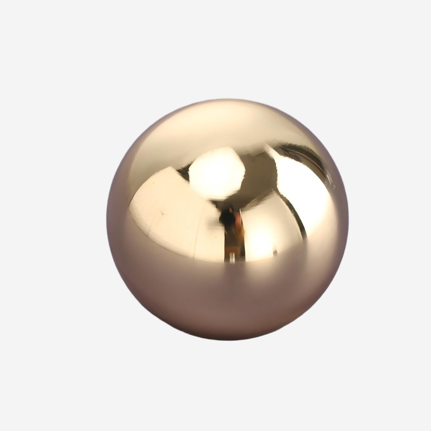 Warm Gold Tone Ball Perfume Cap