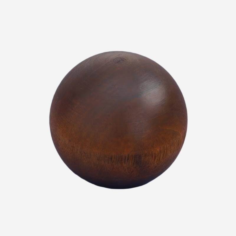 Dark Wood Look Spherical Perfume Cap