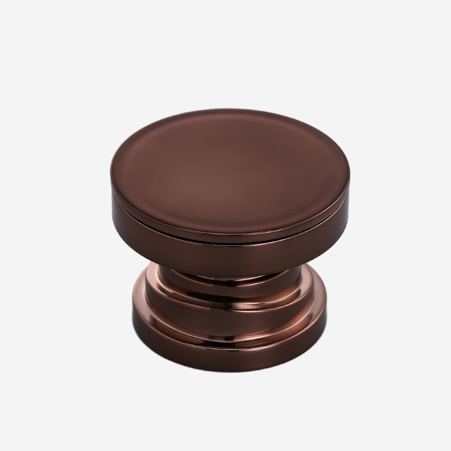 Wholesale Bronze Tone Wide Top Contoured Perfume Cap